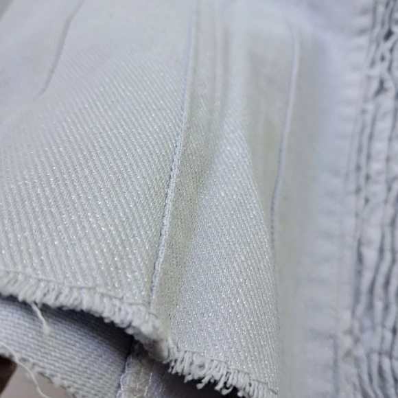 Zara Jean Shimmer Sparkle Tube Top Rouched back with button details - Picture 7 of 11